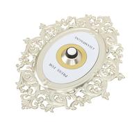 BAOFUYA Campana de Puerta Decorativa de Estilo Europeo Antiguo para una Elegante Decoración del Hogar Hecha de Tema de Champán de Hierro