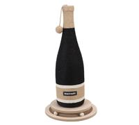 BAOFUYA Cat Scratcher Post, Bottle Sincalting Sisal Rope Tree Cats Bola de Madera para un Ambiente Alegre en Casa