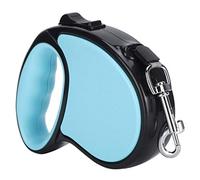 BAOFUYA Correa Retráctil para Perros de 3 a 5 m: Poliéster Resistente con Antideslizante, Cierre Rápido para Perros Pequeños y Medianos Que Caminan y Trotan (#1)