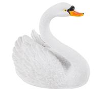 BAOFUYA Decoración de Estatutos Flotantes de Cisne, Cisne