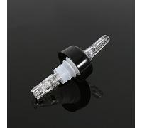 BAOFUYA El Yeso de Botella de Alcohol de Plástico para Verter Rápido y Preciso, para Barras y Uso Doméstico, Capacidad de 50 Ml (WHITE)