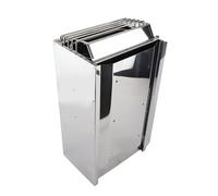 BAOFUYA Estufa de Sauna de Acero Inoxidable de 3,6 KW, Calefacción Eficiente, Diseño Compacto, Equipo de Sala de Sauna Interior para Apartamentos y Gimnasios