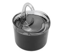 BAOFUYA Fuente de Agua para Mascotas, 2,2 L, Dispensador Automático de Agua para Perros y Gatos, Sensor Infrarrojo, Fuente Inteligente para Gatos con Doble Flujo para Hogares con
