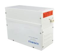 BAOFUYA Generador de de 3 KW para Sauna y Ducha de, Acero Inoxidable, Descalcificación Automática, Protección contra Escasez de Agua, Control de Temperatura 95-131 F para Baño Doméstico