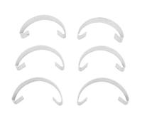 BAOFUYA Hebilla de Puerta de Jaula de Pollo de Metal, Pestillo de Puerta de Gallinero, Abrazadera de Conector Desmontable a Presión para Jaulas de Mascotas, Perros y Gatos, 100 Uds.