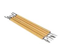 BAOFUYA Juego de 5 Plumas de Inmersión de bambú: Kit de Dibujo y Caligrafía de Estilo Vintage para Artistas, Estudiantes y Práctica de Escritura (Juego de puntas de línea paralela)