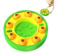 BAOFUYA Juguete de Rompecabezas de Comida para Perros, Diseño de Alimentación Lenta, Entrenamiento Intelectual Interactivo, Diversión, Fama, Dificultad, Rompecabezas para Mascotas, (Green)