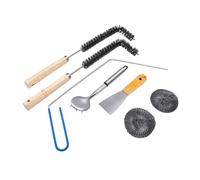 BAOFUYA Kit de Limpieza para Freidora de Alta Resistencia Al Calor | Kit de limpieza para freidora de restaurante, alta resistencia al calor, alta resistencia al calor, diseño en forma de L,