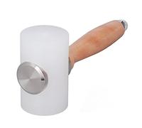 BAOFUYA Martillo para Tallar Cuero, de Madera, Herramienta de Estampado de Cuero para Manualidades y Proyectos, Mazo de Peletería Duradero y Versátil