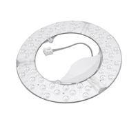 BAOFUYA Módulo de Luz LED para Ventilador de Techo, Kit de Reequipamiento Magnético Ajustable con Brillo de 3 Colores con Función Regulable para Actualización de Luz de Techo (48w)