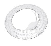 BAOFUYA Módulo de Luz LED para Ventilador de Techo, Kit de Reequipamiento Magnético Ajustable con Brillo de 3 Colores con Función Regulable para Actualización de Luz de Techo (120W)