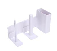 BAOFUYA Organizador de Vasos 3 en 1, Compartimento Multifuncional con Montaje Lateral, Tapas, Pajitas y Soporte para Máquinas FS299, FS300 y FS301. (WHITE)
