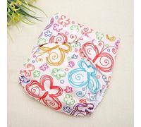 BAOFUYA Pañal de Natación Infantil Lavable Ajustable, una Talla para Todos, con un Diseño de 3 Capas, Patrones Lindos y Coloridos, Impermeables y Duraderos para Bebés para Niñas de Ducha para Niñas