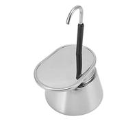 BAOFUYA Pot de Acero Inoxidable de Acero Inoxidable Máquina de café de Gran Capacidad de Estilo Italiano Portable para Viajar a Casa