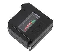 BAOFUYA Probador de Batería, Material ABS, Comprobador de Capacidad de Batería de Alta Precisión, Analiza Rápidamente Domésticas AA AAA 9V