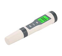BAOFUYA Probador de Calidad del Agua del Medidor de Temperatura de PH TDS Portátil 3 en 1, con Pantalla LCD Grande y Compensación Automática de Temperatura para Piscinas de Spas