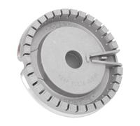 BAOFUYA Reemplazo de Base de Quemador de Estufa de Gas, Extra Grande | Aleación de Aluminio, Resistente a Altas Temperaturas, Compatible con Cocinas a Gas y , Instalación Fácil en 10 Min