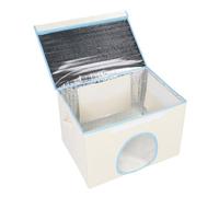 BAOFUYA Refugio de Gato de Escondite, Diseño Versátil Fácil de Mantener una Cueva de Mascotas Plegable Aislada de Comodidad de Manera Fácil de Mantener el Uso de Mascotas Al Aire Libre (Beige)