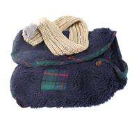 BAOFUYA Ropa de Invierno para Perros, Abrigos para Clima Frío, Ropa con Bufanda, Traje Cálido a Prueba de Viento para Teddy Pomeranian Bichon Frise Poodle Cats Dog de Invierno, Forro Grueso Bichon