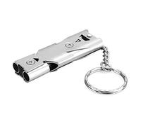 BAOFUYA Silbato de Entrenamiento, Pájaros de Metal, Silbato de Entrenamiento Ultrasónico, Herramienta de Sonido Ligera y Portátil de Acero Inoxidable, Adecuada para Varias Aves