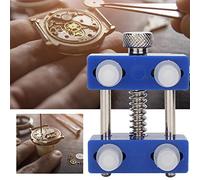 BAOFUYA Soporte de Reparación de Relojes Fácil y Conveniente, Elimine Perfectamente los Relojes, el Diseño Liviano y Portátil, Arregle el Reloj para Evitar Deslizamiento, la Estabilidad, con la (BLUE)