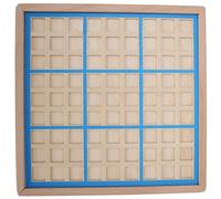 BAOFUYA Sudoku Puzzle Game Board Logic Training Juego de Ajedrez, Madera de Haya Sudoku Puzzle Game Board Lógica Educativa Brain Teaser Toy para Niños Desarrollo del Cerebro Interacción Entre e Hijos