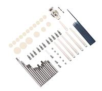 BAOFUYA Tornillos de Reparación de Clarinete Kit 10 Tipos de Herramientas de Mantenimiento Piezas de Reemplazo para Viento de Madera con Rolleros Tornillos de Resortes Agujas