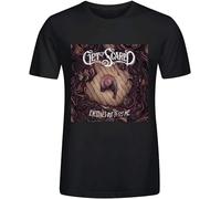 BaohuLDWwde5a Get Scared Everyones out to Get Me T Shirts Mens Black XXL