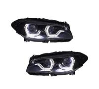 BaoHYeS Faros LED de Estilo de Coche compatibles con BMW F10 F15 2011-2017, Serie 5, proyector de Faros LED, señal Angel Eye DRL, Accesorios para Coche (para Modelos 10-13 con AFS).