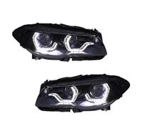 BaoHYeS Luces de Coche compatibles con BMW F10/F18 2011 2012 2013 2014-2017 Faros Delanteros LED Serie 5/520i/525i/530i Conjunto de Faros Delanteros con Lente de proyector