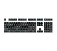baojielai 108Keys - Teclas de sublimación de tinte, impresión frontal, teclas retroiluminadas, teclas de altura original para teclados