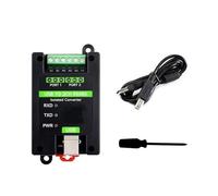 baojielai Adaptador de conversión industrial USB a RS485 de 2 canales con chip FT2232HL original con múltiples protecciones