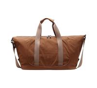 baojielai Bolsa de viaje resistente al agua, bolsa de gimnasio, bolsa deportiva de gran capacidad, bolsa de noche, bolsa de entrenamiento simple para fines de semana, Brown, as the pic show