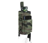 baojielai Bolsa magnética para botella de agua de gimnasio, tela Oxford 900D resistente con múltiples compartimentos y correa ajustable para el hombro