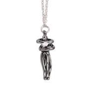 baojielai Collar de pareja romántica con abrazos, collar de cadena único que simboliza e intimidad, textura de metal para varias ocasiones, as the pic show, Metal, No es una piedra preciosa