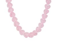 baojielai Colorido collar de resina de caramelo de amor, diseño único, ligero, a la moda, cadena de cuello para mujer, 38+5cm, Resina