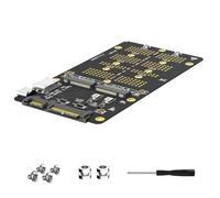 baojielai Combo 2 en 1 NVMe HDDs/SATAs-Bus HDD a SFF-8611/8612 y adaptador SATAs para conexión de computadora