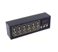baojielai Concentradores USB de 6 puertos USB divisor para portátil con interruptores individuales, pantalla LCD, extensión de puertos USB para PC y computadora