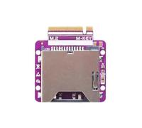 baojielai Fuerte NVME M-Key M.2 PCIE4.0 a lector de tarjetas tipo A, adaptadores de placa de expansión de alta velocidad, buena disipación del calor