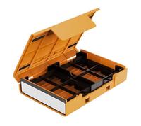 baojielai Funda de transporte para discos duros de ABS para unidades de 4 x 2.5 pulgadas o 1 x 3.5 pulgadas, ideal para uso en casa y oficina