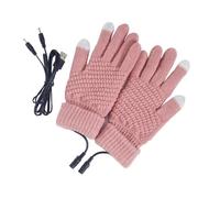 baojielai Guantes térmicos alimentados por USB para pantallas táctiles, lavables, suaves, para hombres y mujeres, para interiores y exteriores, trabajo, entornos fríos