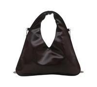 baojielai Hoboes - Bolso de mano de piel sintética para mujer, con cremallera, bolso cruzado casual con cadena extraíble, regalos, Color café, 30x30cm