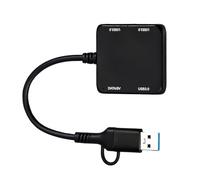 baojielai Los concentradores USB C con 3 USB 3.0 + 1 puerto tipo C ofrecen una transferencia de datos rápida de hasta 5 Gbps para varios dispositivos