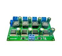 baojielai Módulo de fuente de alimentación de conmutación múltiple de 3 A, 4 canales, 3,3 V, 5 V, 12 V, salida ajustable, repuesto de placa convertidora reductora
