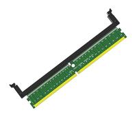 baojielai Módulo de memoria DDR5 DIMM adaptador de 288 pines, tarjeta de protección de prueba de memoria DDR5 con cierres cortos para placa base de PC de escritorio