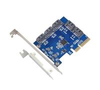 baojielai PCIE - Adaptador de tarjeta de expansión Sata3 de 5 puertos, 6 Gbps, velocidad rápida para placa de conversión de disco sólido de escritorio
