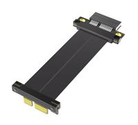 baojielai PCIE4.0 - 1 extensor de tarjeta elevadora en ángulo recto de 180 grados a 90 grados para placa base de computadora