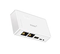 baojielai Servidor de impresión USB de 10/100 Mbps, convierte la impresora a un dispositivo de intercambio de impresora de red WiFi Ethernet