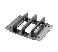 baojielai Soporte ajustable de aluminio para laptop, organizador de escritorio para portátiles/tabletas, soporte vertical para ahorrar espacio
