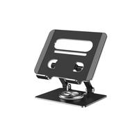 baojielai Soporte ajustable de aluminio para tableta, base giratoria de 360 grados y soporte de disipación de calor para tabletas